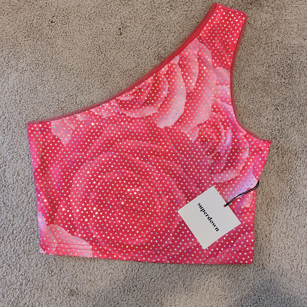 Superdown one shoulder top - Picture 7 of 7